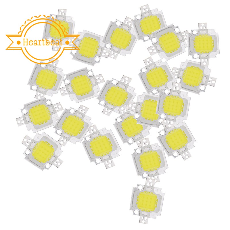 Set 20 đèn LED 10W 1100LM DC 9-12V