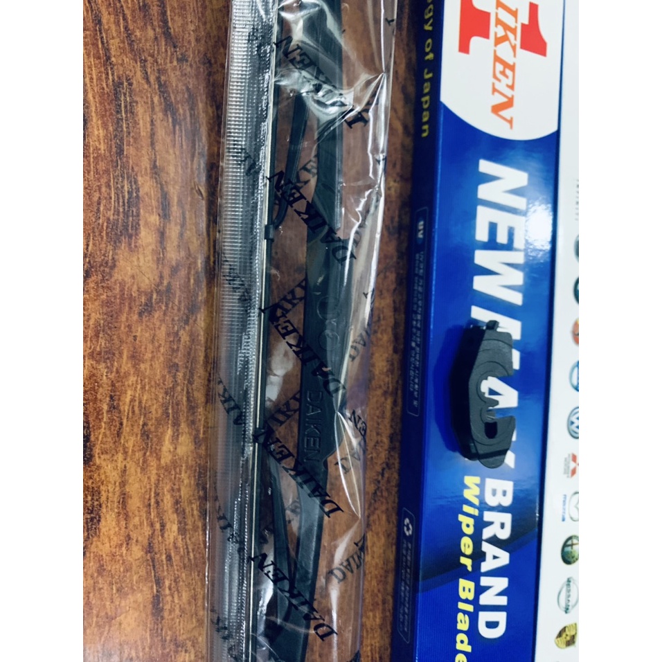 Gạt mưa Gọng Sắt cao cấp đủ Size cho mọi loại xe , gạt sạch ,siêu bền chính hãng Daiken - Giá bán/1 Sản phẩm