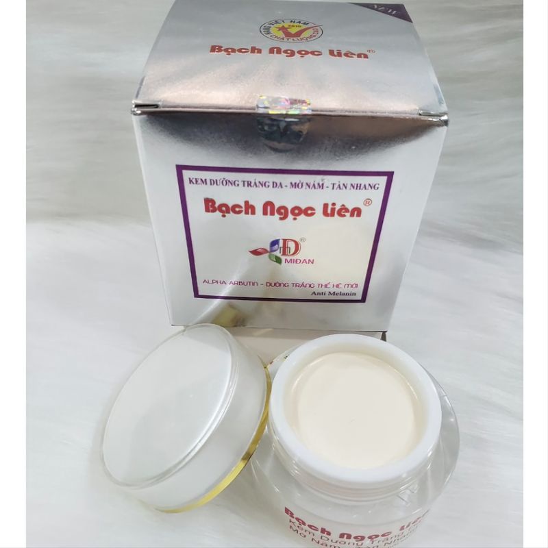 Kem dưỡng trắng da mặt Bạch Ngọc Liên - 20g