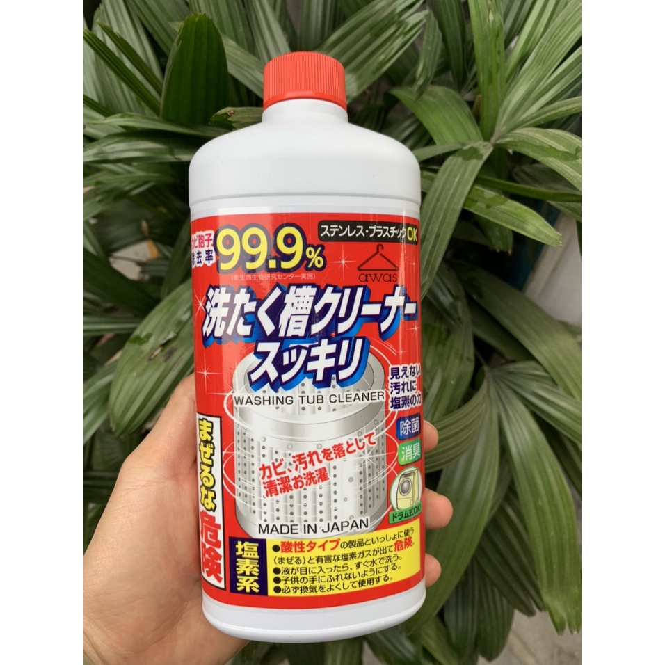 Nước tẩy vệ sinh lồng giặt Nhật Bản