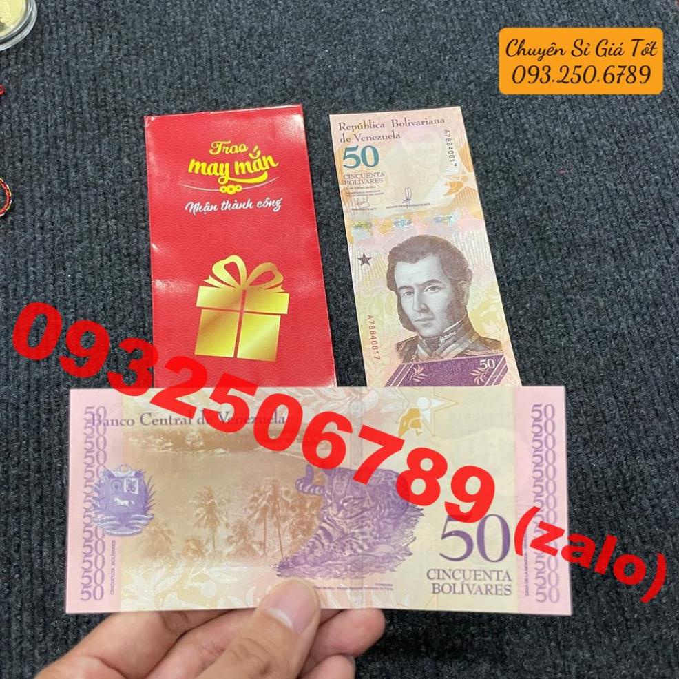 Tiền Hình Con Mèo Venezuela Lưu Niệm Lì Xì Tết 2023 - TẶNG KÈM BAO LÌ XÌ