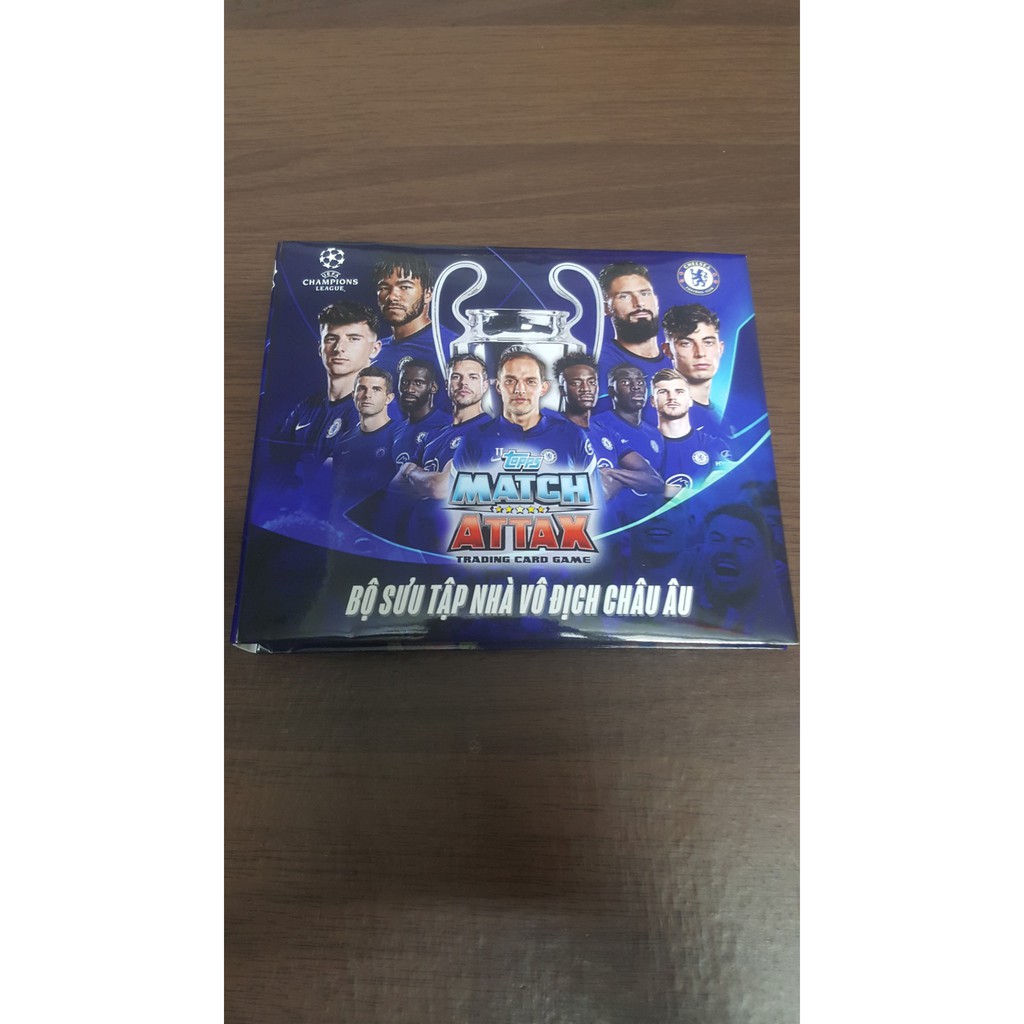 - Album thẻ Nhà Vô Địch Châu Âu Chelsea FC 2021