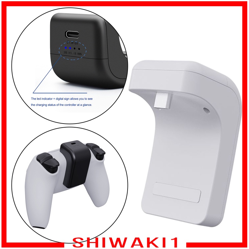 Bộ Sạc Pin Shiwaki1 1800mah Có Đèn Led Cho Tay Cầm Ps5 | BigBuy360 - bigbuy360.vn