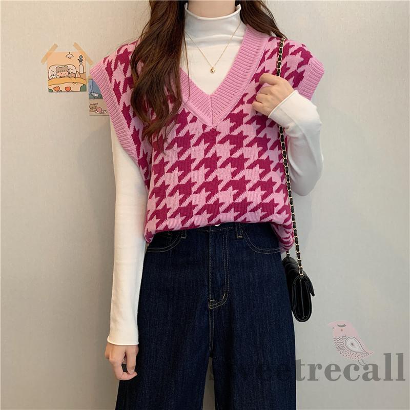 Áo Khoác Không Tay Họa Tiết Hình Học Nhiều Màu Thời Trang Cho Nữ | BigBuy360 - bigbuy360.vn