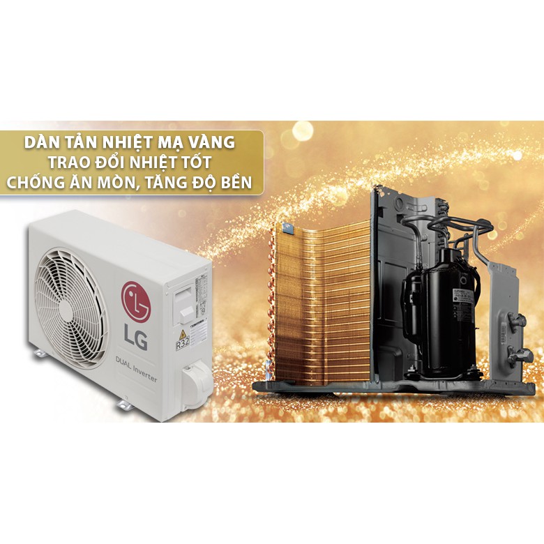 Máy lạnh LG Inverter 1.5 HP V13ENS (Miễn phí giao tại HCM-ngoài tỉnh liên hệ shop)