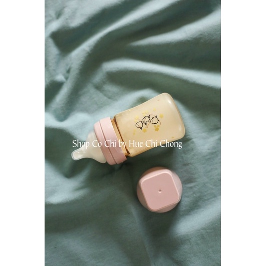 Bình Sữa Bebepick Cổ Hồng Nội Địa Hàn núm ti siêu mềm an toàn cho bé ppsu 150/250ml chính hãng