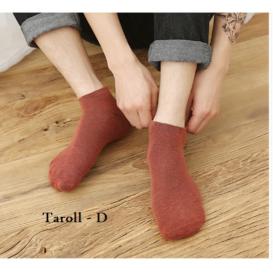 Tất Nam/nữ Cô thấp Cotton nhiều màu sắc kháng khuẩn khử mùi, thời trang trẻ TD016