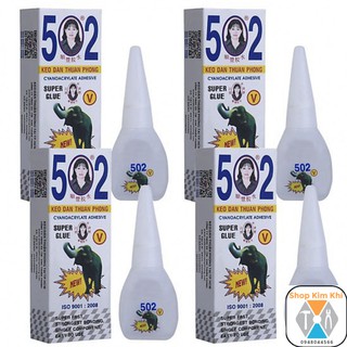KEO DÁN 502 SIÊU DÍNH (hộp giấy)