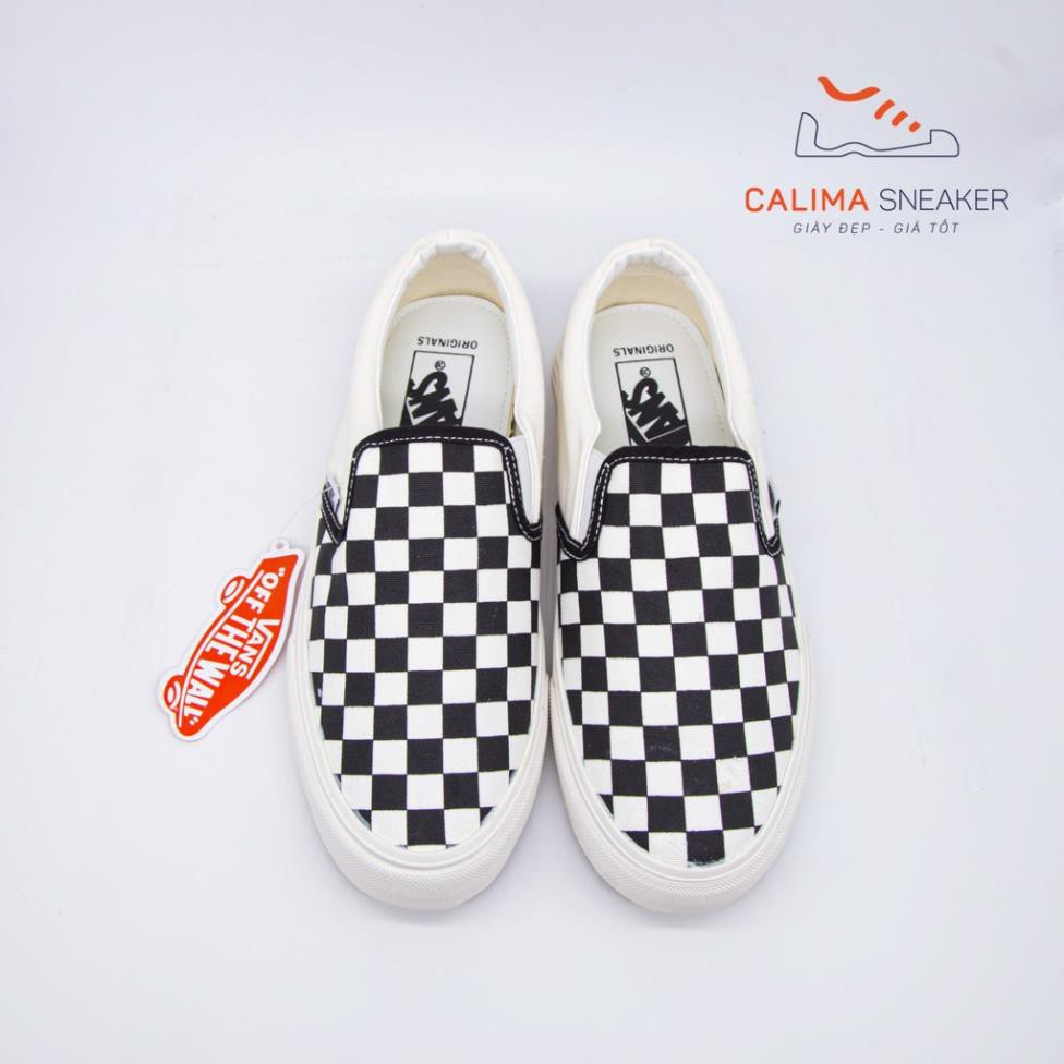 Giày Vans Caro 🏆HOT TREND🏆 Giầy Thể Thao Vans caro / Sneaker Nam Nữ Đủ Size : 36-43 /Giày Vans slip on | BigBuy360 - bigbuy360.vn