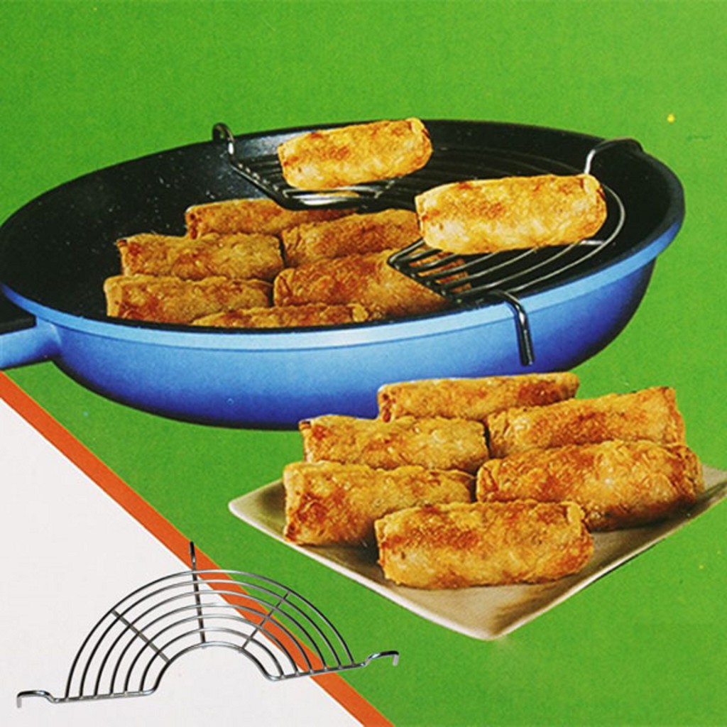 VỈ GÁC CHẢO RÁN INNOX