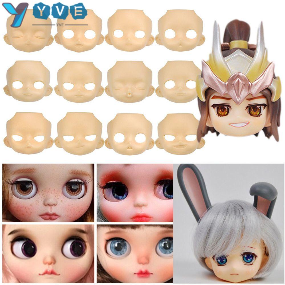 Đầu Búp Bê Thay Đổi Trang Điểm OB11 YMY Blythe DIY