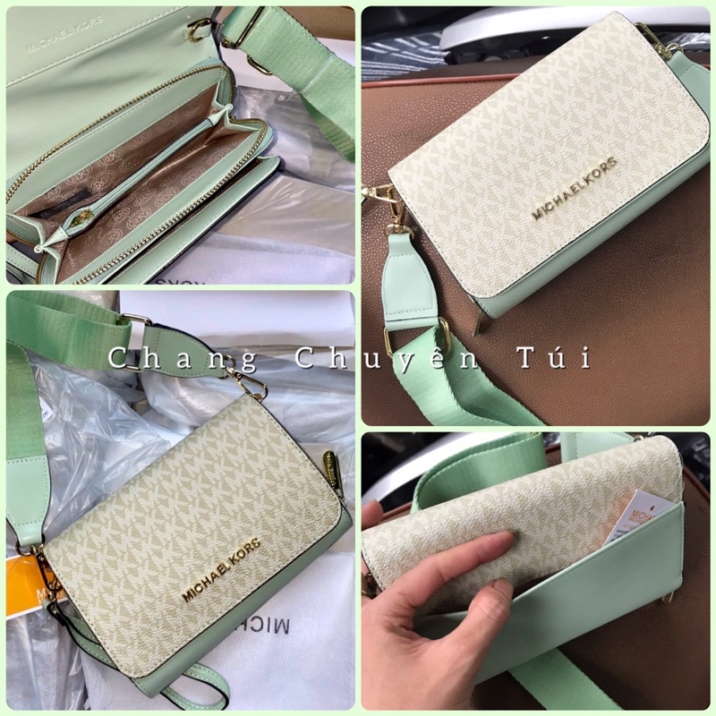 Túi nữ đeo chéo m.k  xuất chuẩn (video Thật) HÀNG Sẵn