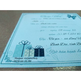 Combo 30 thiệp thôi giá rẻ