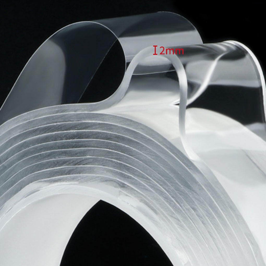 Cuộn Băng Keo Nano 1m Có Thể Tái Sử Dụng Tiện Lợi