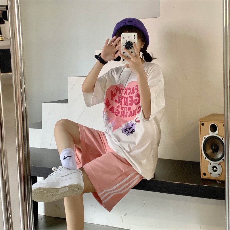 Quần short thể thao SUXI lưng cao dáng rộng thiết kế mới thời trang mùa hè cho nữ