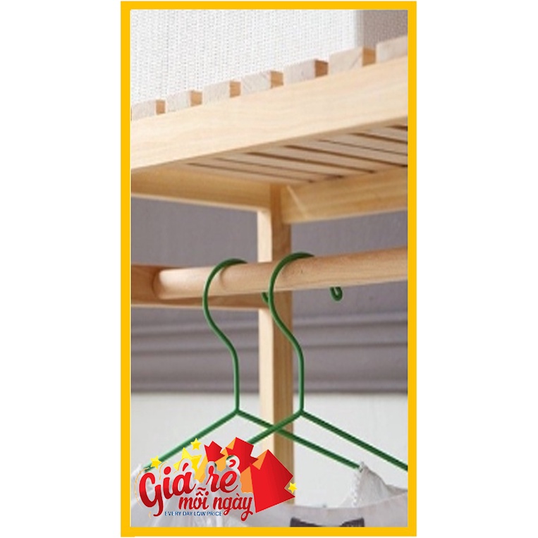 Thanh gỗ thông tròn D1m x phi 2.5cm treo rèm, thanh cọc lều vải, làm đồ trang trí, đồ handmade, làm hàng decor gỗ