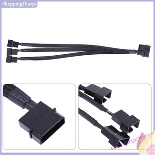 Dây Cáp Chuyển Đổi 4pin Ide Molex Sang 3 Cổng/4Pin