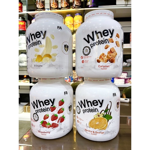 Whey Protein FA Wellness Line 2,3Kg 75 Lần - Tăng Cơ Giảm Mỡ có BCAA Phục Hồi Phát Triển Cơ Bắp Hiệu Quả Tốt