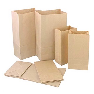 1 TÚI GIẤY KRAFT, GIẤY XI MĂNG KHÔNG QUAI NHIỀU KÍCH THƯỚC