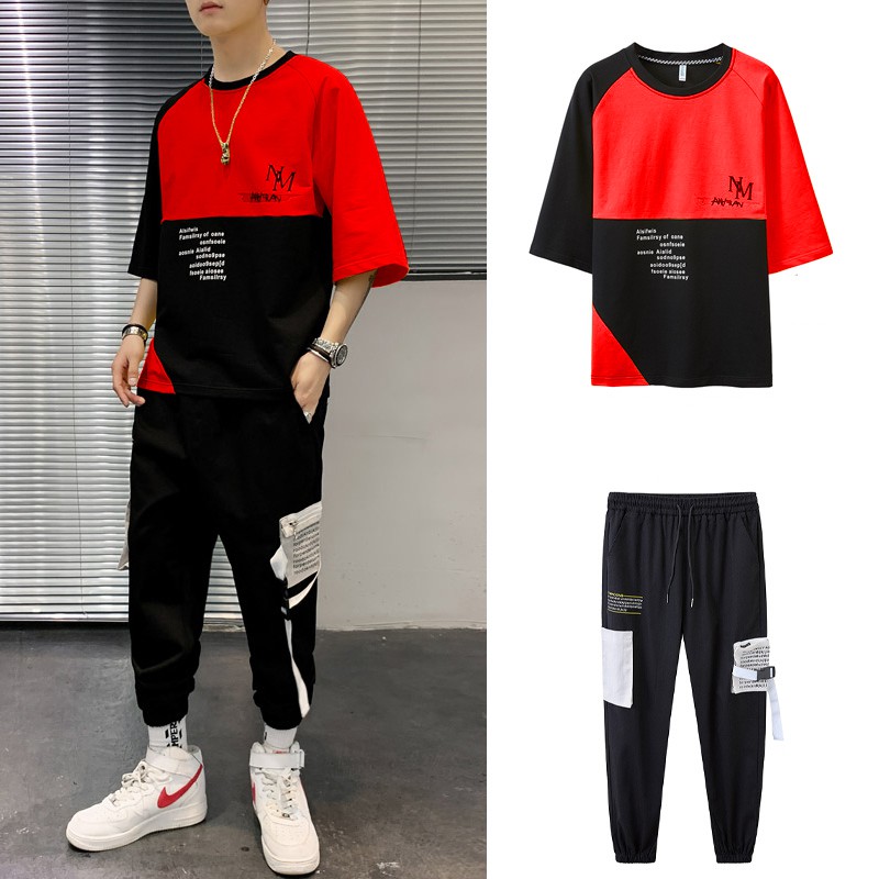 Bộ Quần Áo Thun Nam Mùa Hè Ngắn Tay NM Phối Quần Jogger Túi Hộp Thời Trang Hàn Quốc SEPTEMBERGIRL1989 SET NAM 90000100C | BigBuy360 - bigbuy360.vn