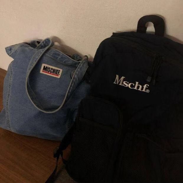 Balo dây rút thêu logo tùy chỉnh MSCHF