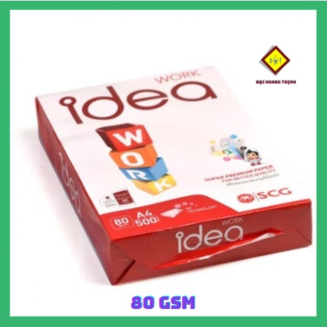 Giấy A4 Idea 70gsm 80gsm giấy in Photo A4 giá rẻ CAM KẾT CHẤT LƯỢNG