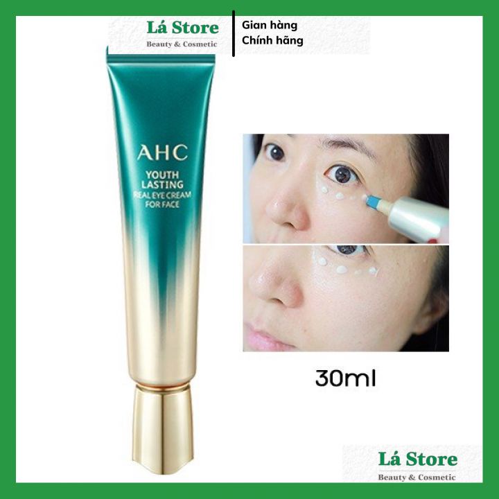 Kem Dưỡng Mắt AHC Youth Lasting Real Eye Cream For Face ( MÀU XANH )