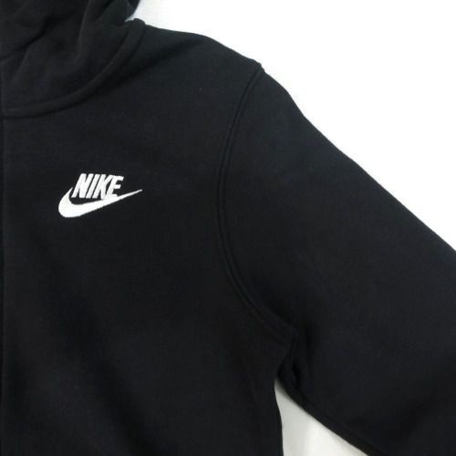 Áo bé trai khoác có nón túi trước Nike đen USA 86B518-023 ( TH6965 )