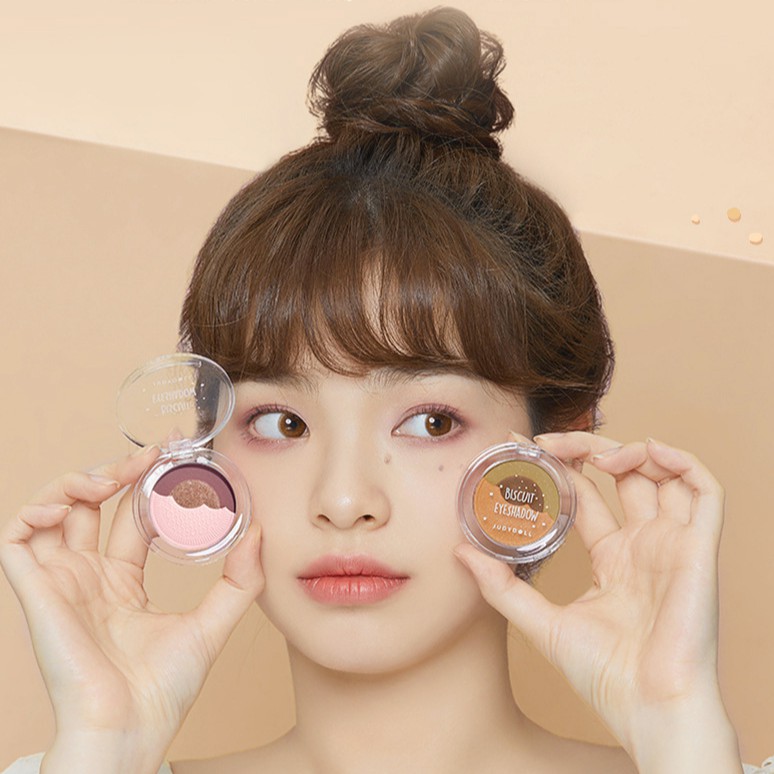 Phấn mắt 3 màu kết hợp nhũ và má hồng bánh qui hàng nội địa Trung MAT05 | BigBuy360 - bigbuy360.vn