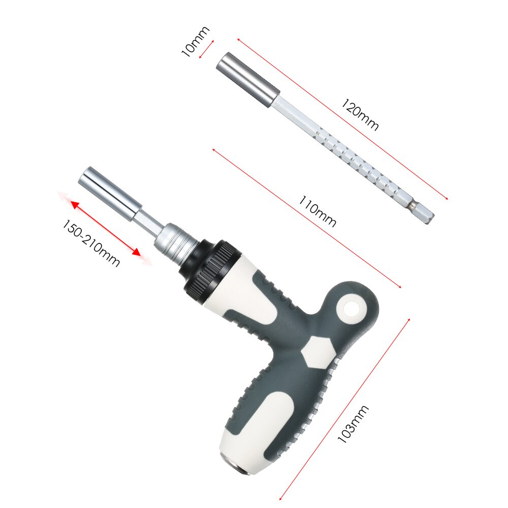 Bộ Tua Vít Bánh Cóc Đa Năng Có Từ Tính 41 trong 1