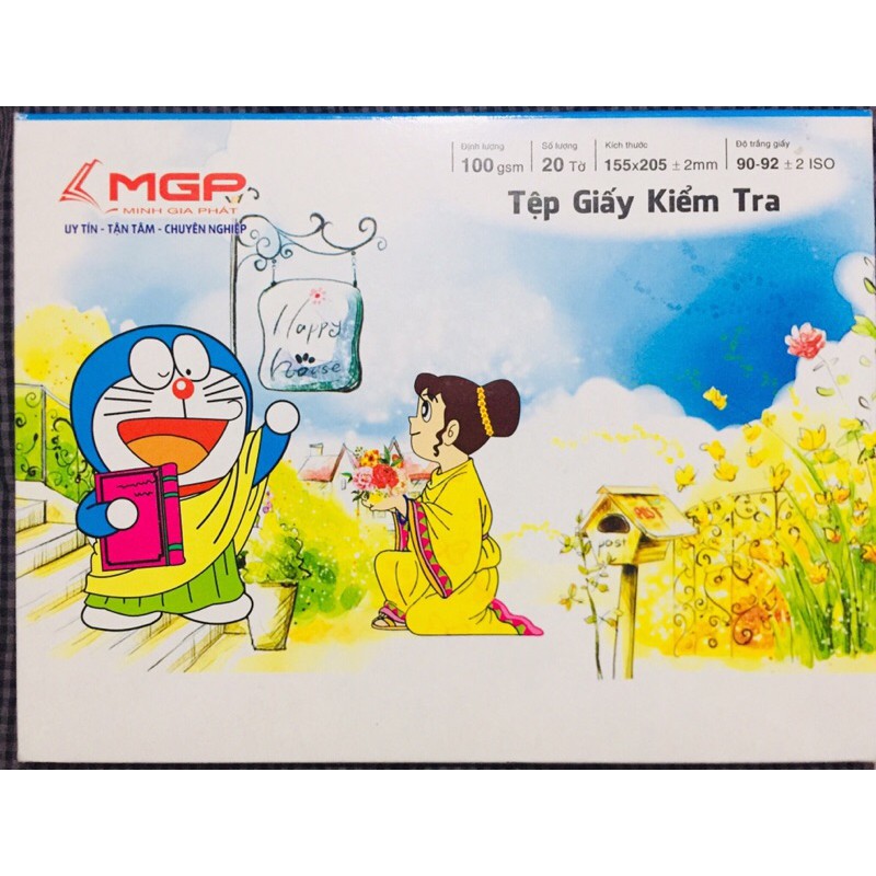 Tập/Tệp kiểm tra Minh Gia Phát đlượng 100g