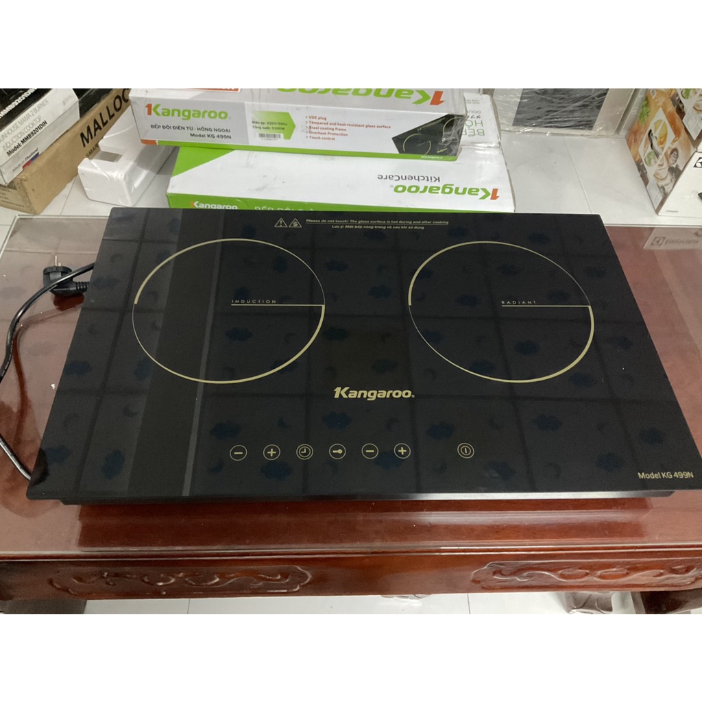 Bếp từ hồng ngoại lắp âm Kangaroo KG499N - Hàng trưng bày