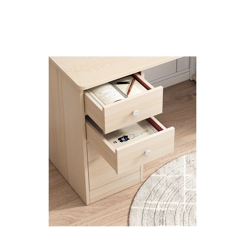 Bàn làm việc văn phòng đa năng liền kệ mẫu mới cao cấp Tâm House B125