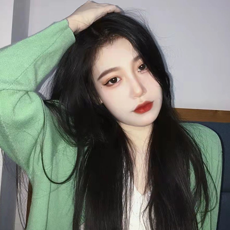 Đầu Giả Dài Bằng Lông Vũ Tự Nhiên Màu Be Thời Trang Dành Cho Nữ