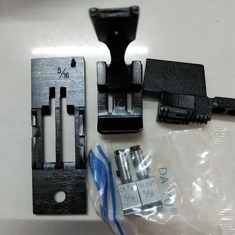 Bộ cự ly máy 2 kim di động 845 ( tách góc) , cố đinh 842 Brother, jack 1/4, 1/8, 3/8, 5/16, 7/8.... Hãng DAYU