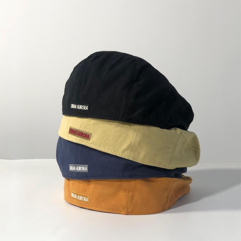 Harajuku Japan anti-large beret female summer thin cotton breathable retro street hip-hop avant-garde men's hat
