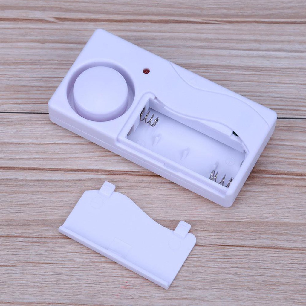 Chuông cửa má từ báo động với còi hú to chống trộm - remote điều khiển không dây ABS - NQT-DOORWIRELESSALARM