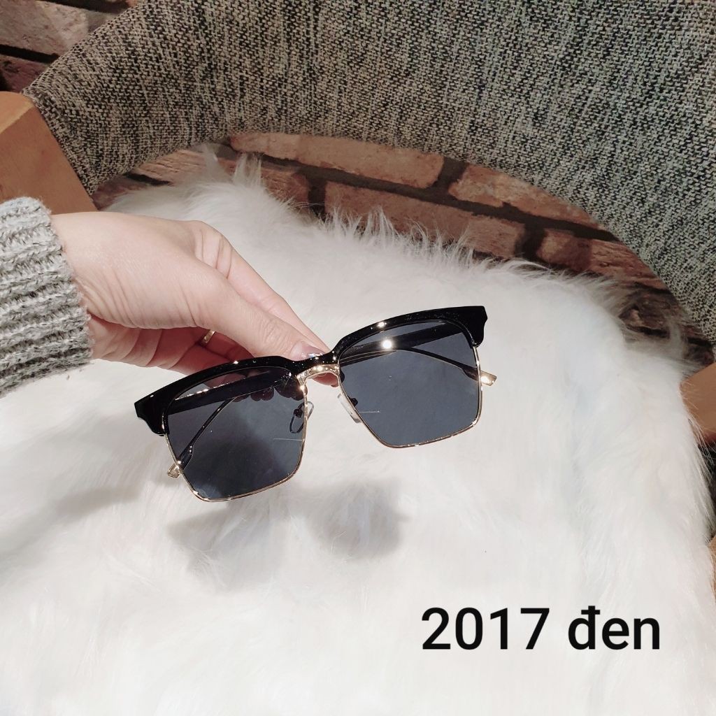 Kính mát thời trang nữ cao cấp chống UV400, kính mắt Qiwa Eyewear - 2017