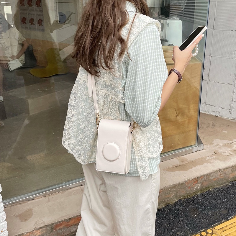 Túi Đựng Điện Thoại / Máy Ảnh Đeo Vai mini Kiểu vintage Dễ Thương