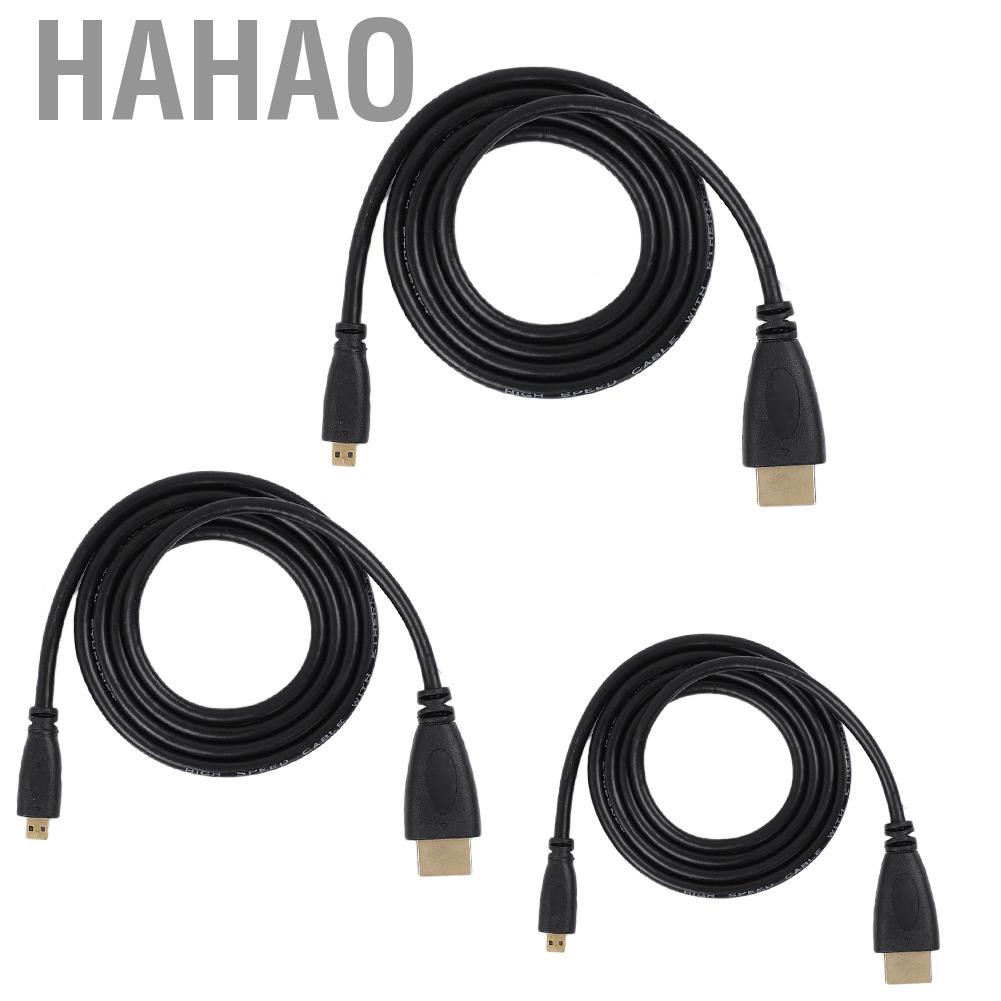 Dây Cáp Chuyển Đổi Hahao Micro Sang Hdmi 1440p / 1080p / 1080i / 720p / 480p Cho Raspberry Pi 4b