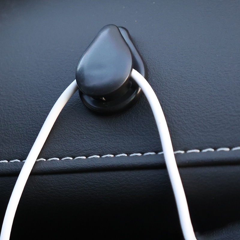 Móc Treo Đồ Gắn Xe Hơi Hình Giọt Nước Đơn Giản Không Để Lại Dấu Vết