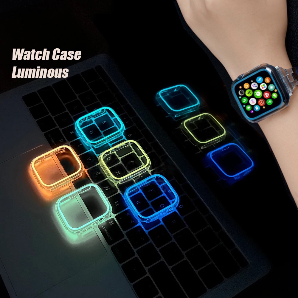 Ốp TPU Bảo Vệ Mặt Đồng Hồ Thông Minh Apple Watch7 45mm / 41mm Chống Trầy Xước