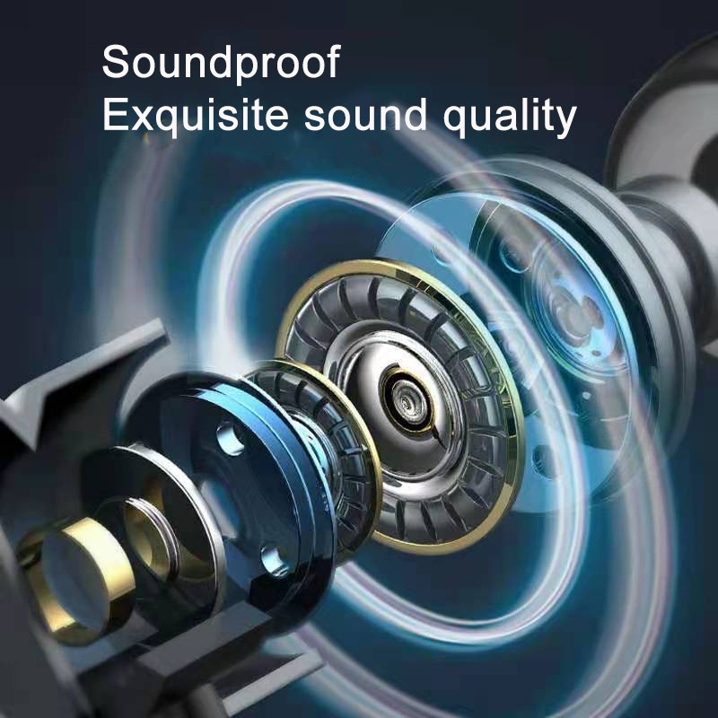 Tai nghe nhét tai Jack 3.5mm âm Bass có micro thiết kế tiện dụng