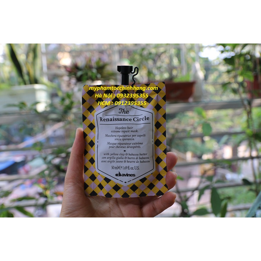 MẶT NẠ SIÊU PHỤC HỒI DAVINES THE RENAISSANCE CIRCLE 50ML