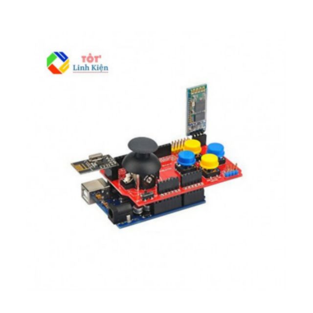 Joystick shield Arduino - Board điều khiển Arduino qua Bluetooth, nRF24L01, I2C