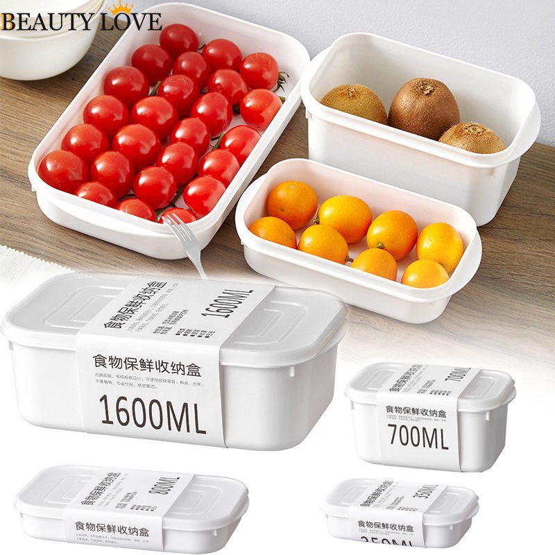 [Mới] Hộp Đựng Thức Ăn Có Nắp Đậy / Hộp Đựng Thức Ăn Giữ Nhiệt Nhiều Kích Thước Có Thể Hâm Nóng Trong Lò Vi Sóng / Hộp Cơm Di Động