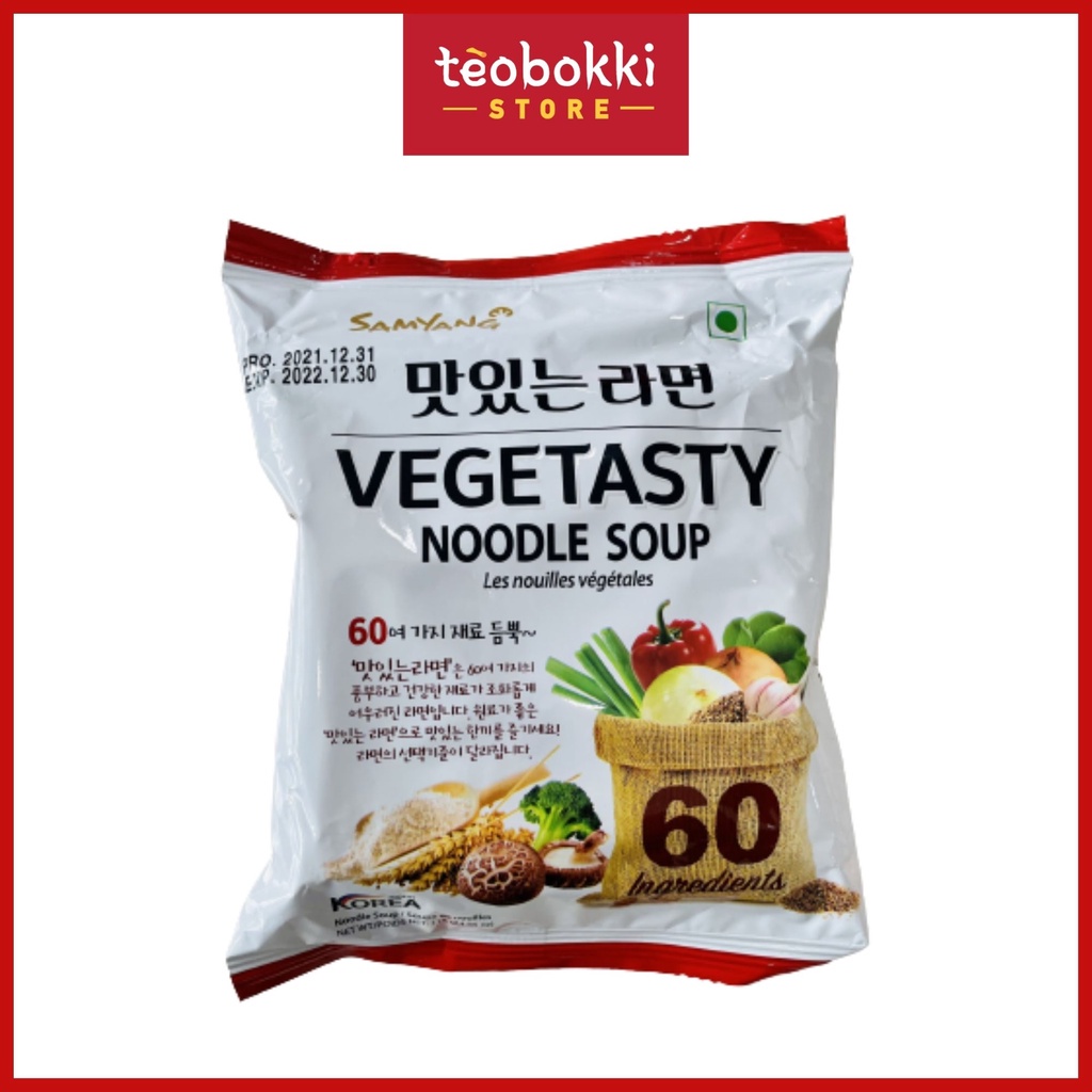 Mì rau củ Samyang 115g