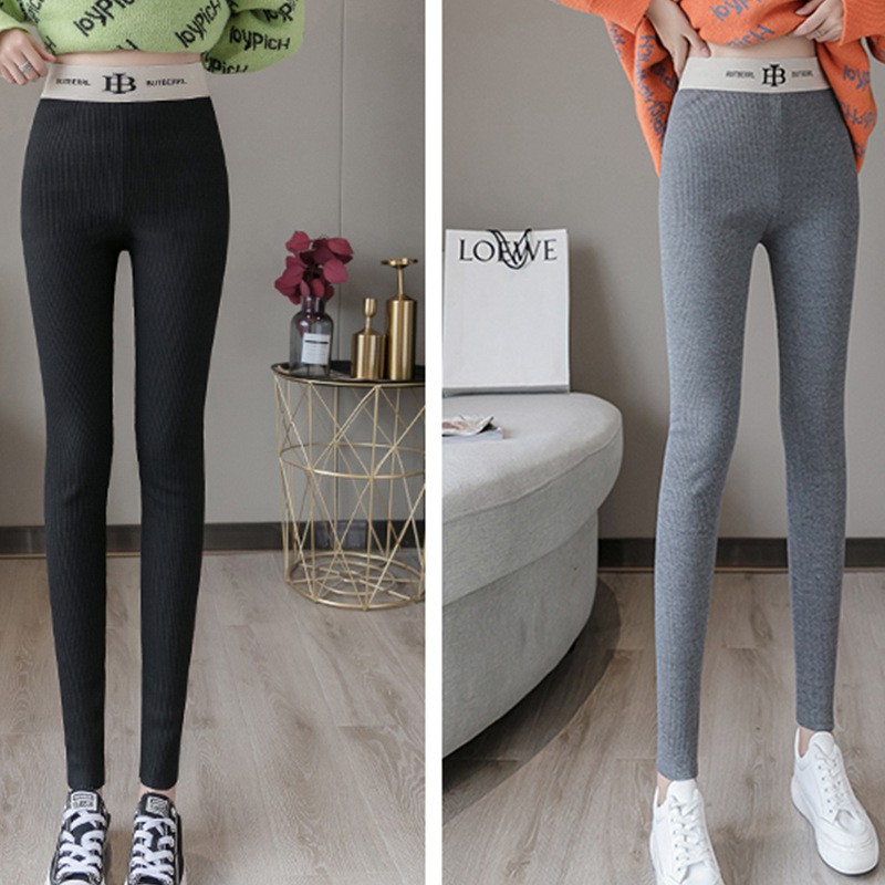 Quần Legging Nữ 💝 [ Hvhax12 Hoàn 10% Xu] 💝 Quần Legging Len Tăm Cạp Cao Burbrr Siêu Co Giãn | BigBuy360 - bigbuy360.vn