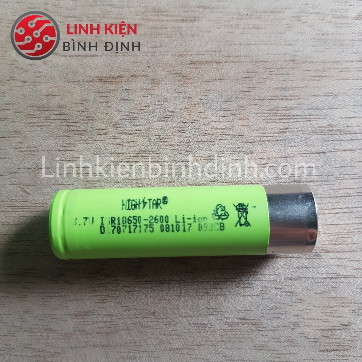 Pin highstar 18650 2600mah