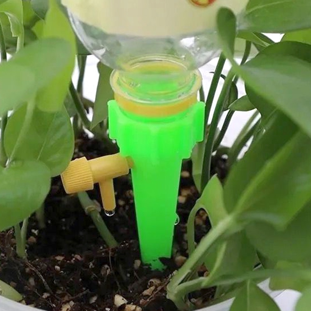 Đầu tưới nhỏ giọt tự động gắn chai nước